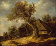 Goyen Jan van Landscape with Oak - Hermitage